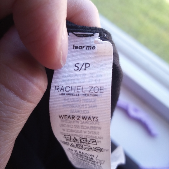 Rachel Zoe Classic Black Blouse - Picture 2 of 4